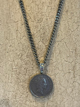 Load image into Gallery viewer, Queen Elizabeth coin necklace
