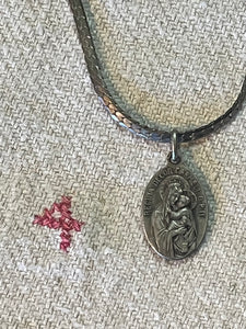 French medal necklace
