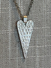 Load image into Gallery viewer, Heart Hugs and Kisses Necklace
