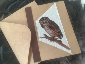 Owl greeting card