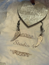 Load image into Gallery viewer, Angel wing earrings
