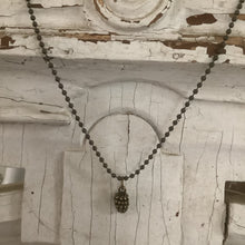 Load image into Gallery viewer, Large Pinecone necklace
