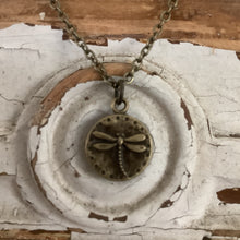 Load image into Gallery viewer, Dragonfly necklace
