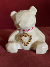 Load image into Gallery viewer, Bear with heart charm
